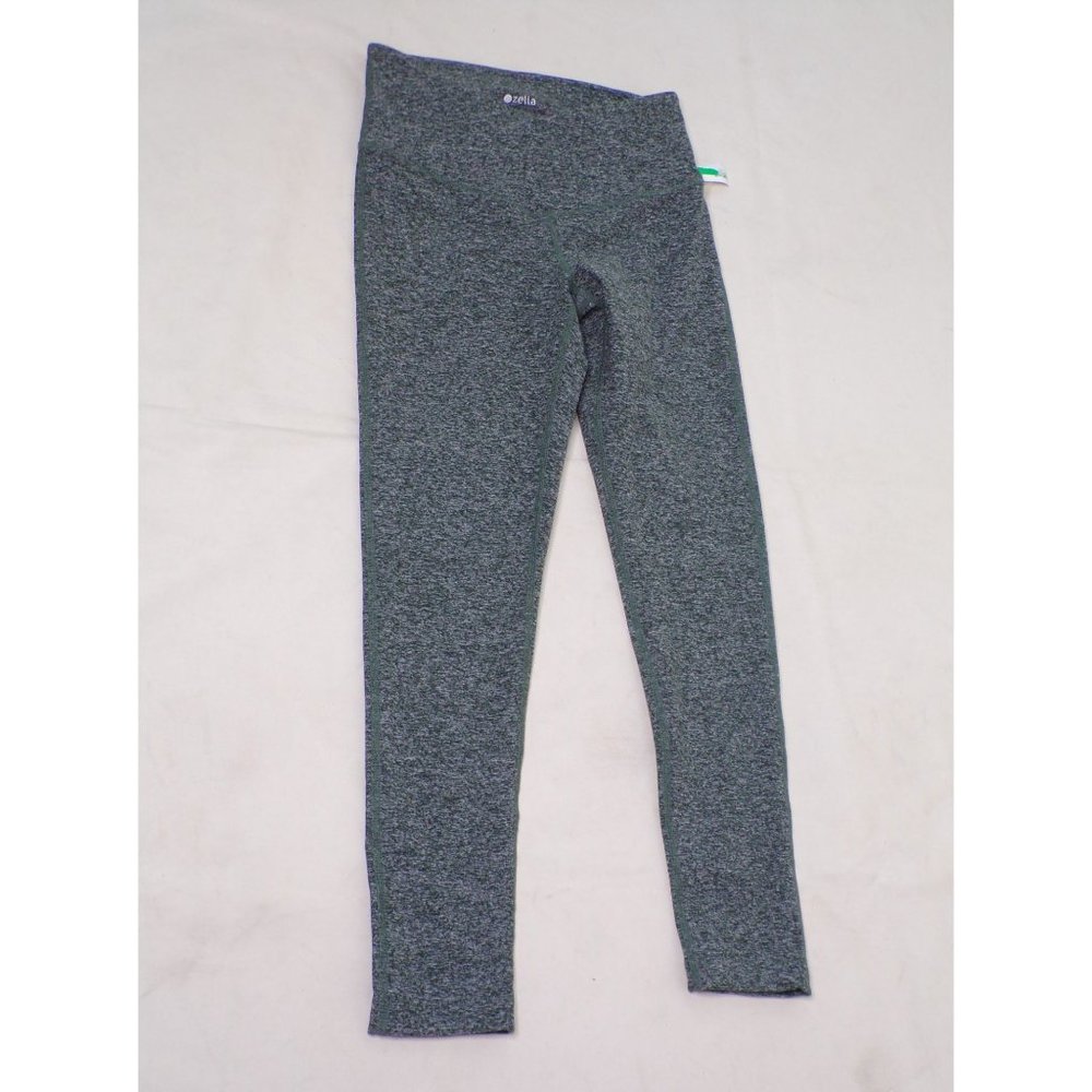 🆕 ZELLA Restore High Waist Cross Band 7/8 Leggings Green X-Small (0-2) - Picture 7 of 10